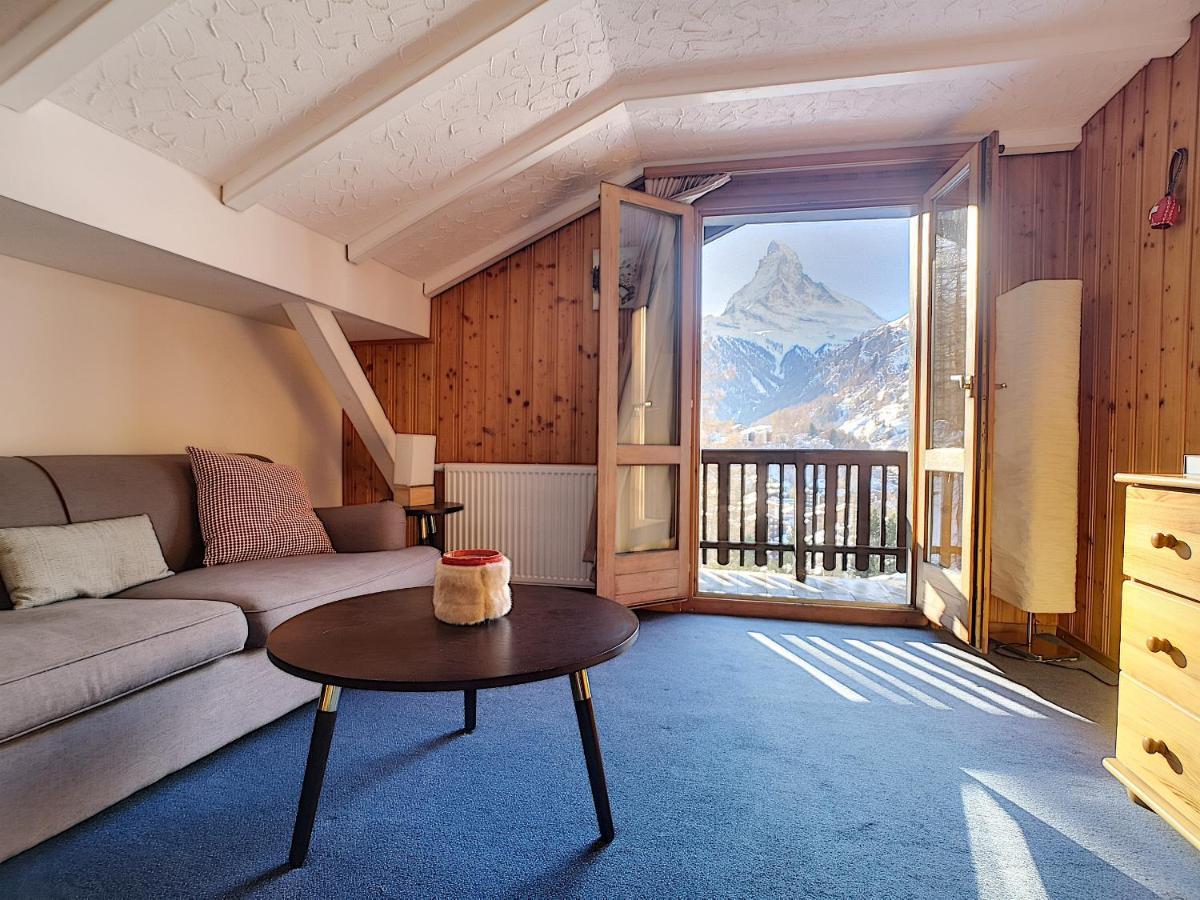 Apartment With Beautiful Views In Zermatt Zewnętrze zdjęcie